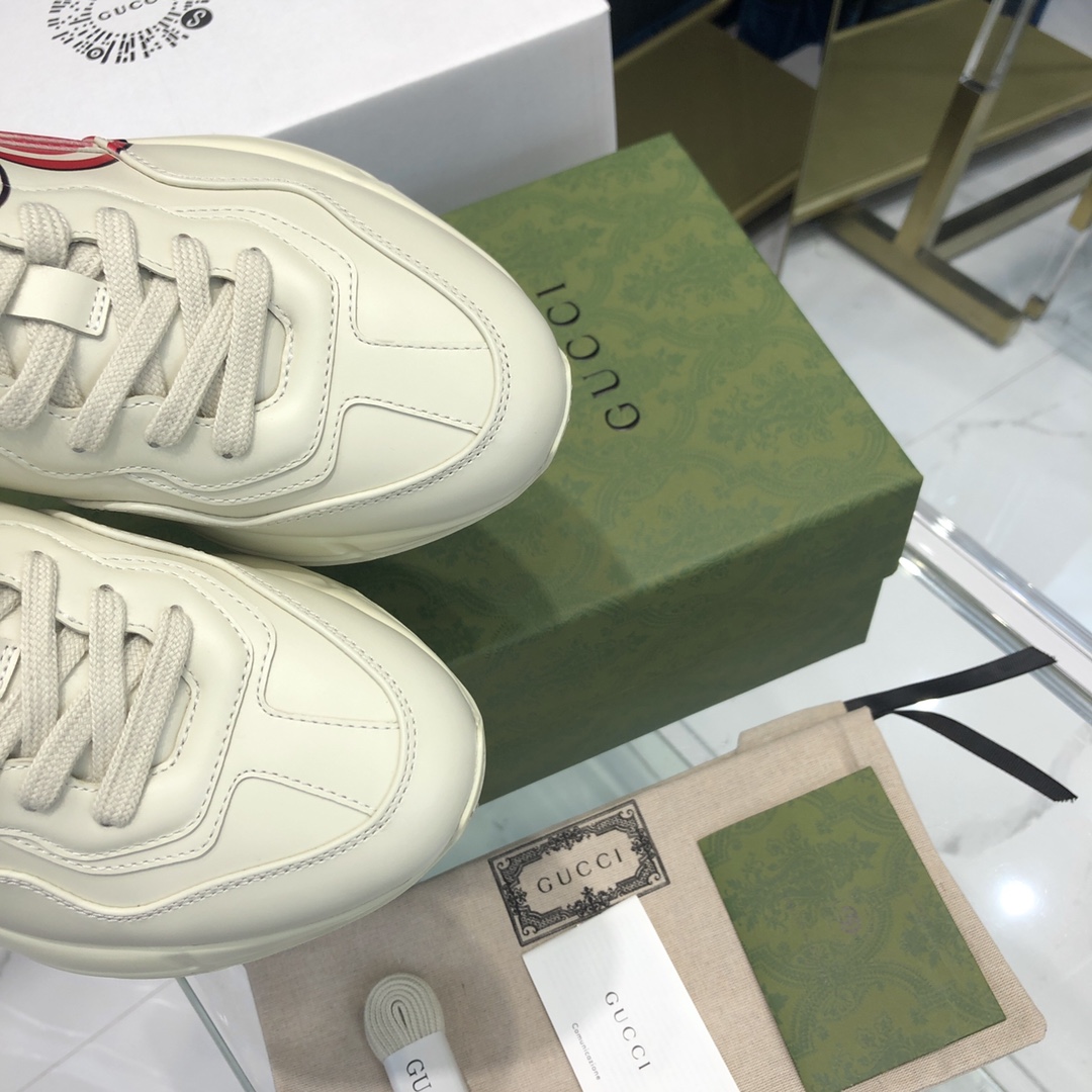 GIÀY GUCCI RHYTON GG ITALIA SNEAKERS SHOES UNISEX