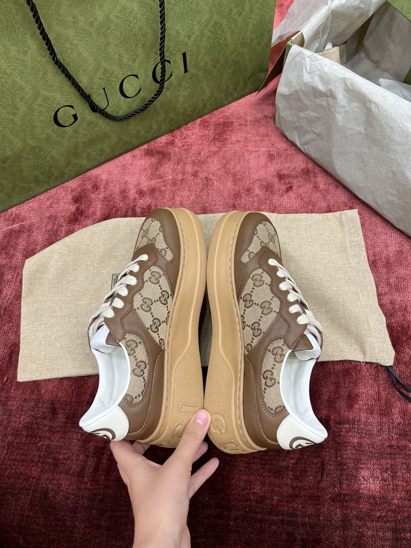 GIÀY GUCCI GG SNEAKER SHOES AAA