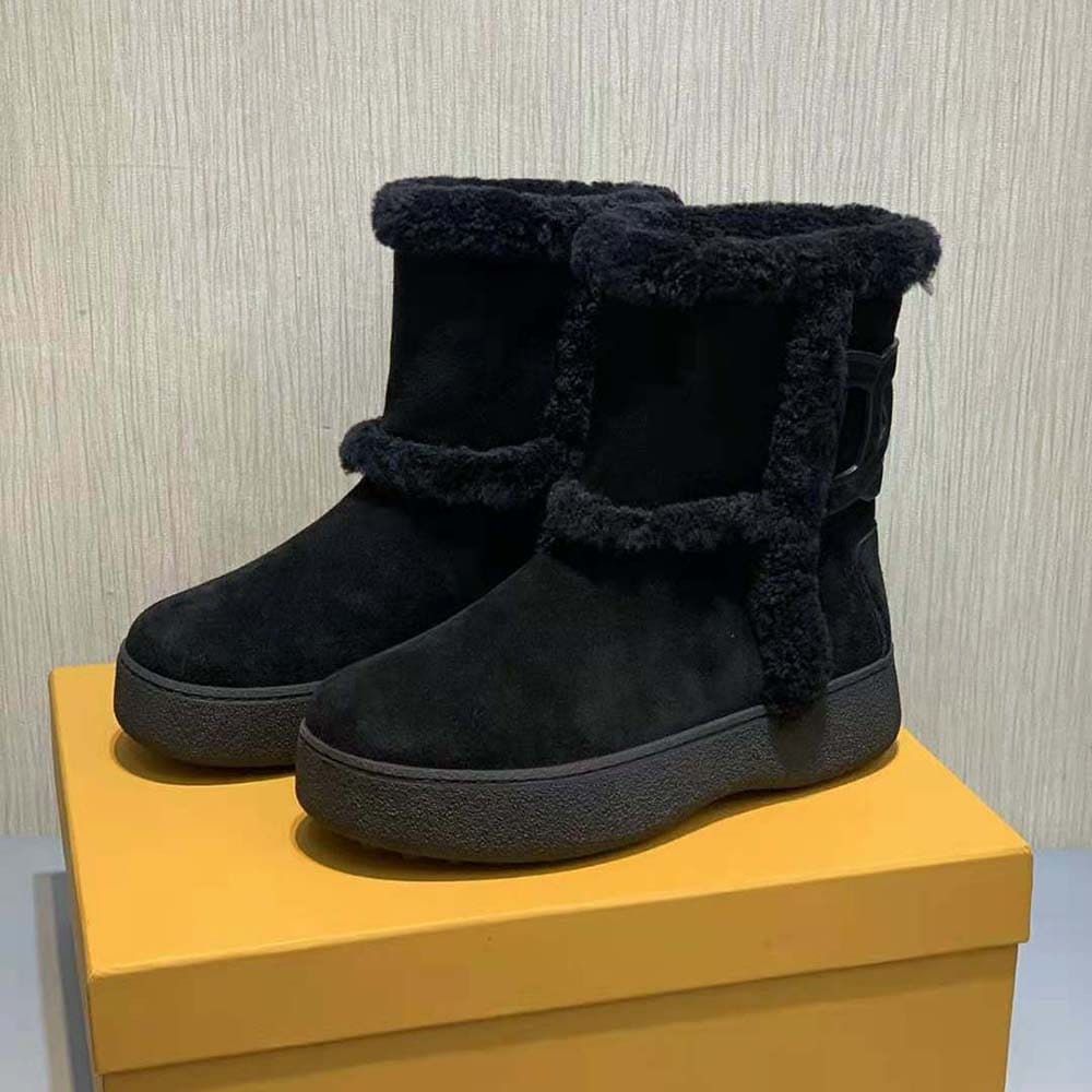 GIÀY TODS Unisex Tod’s W. G. Ankle Boots in Suede-Black