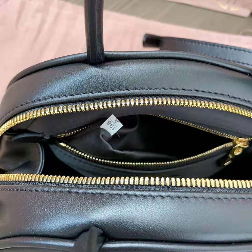 TÚI Miu Miu Women Medium Leather Top-handle Bag-Black