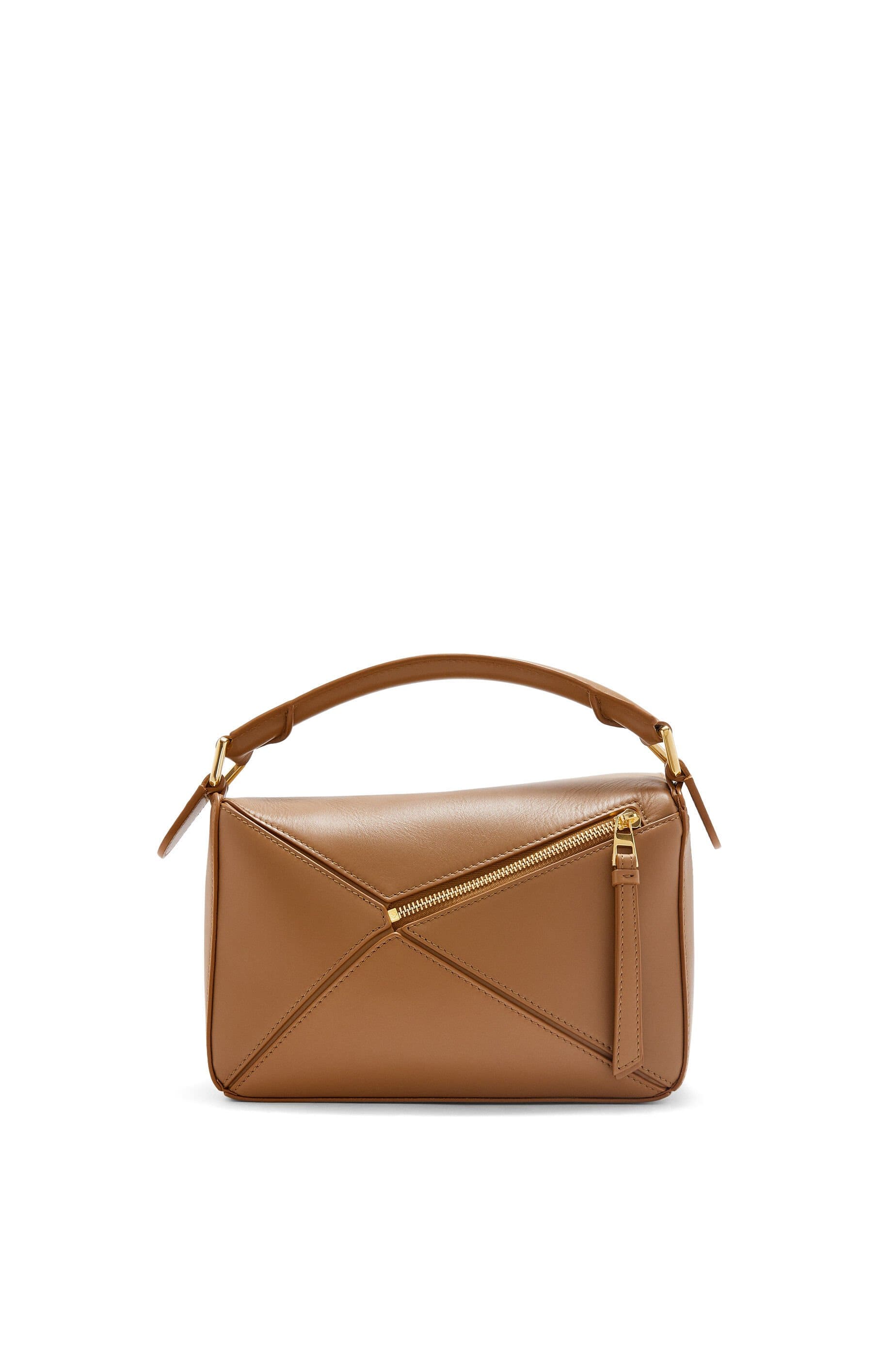 Túi LOEWE Small Puzzle bag in satin calfskin Oak