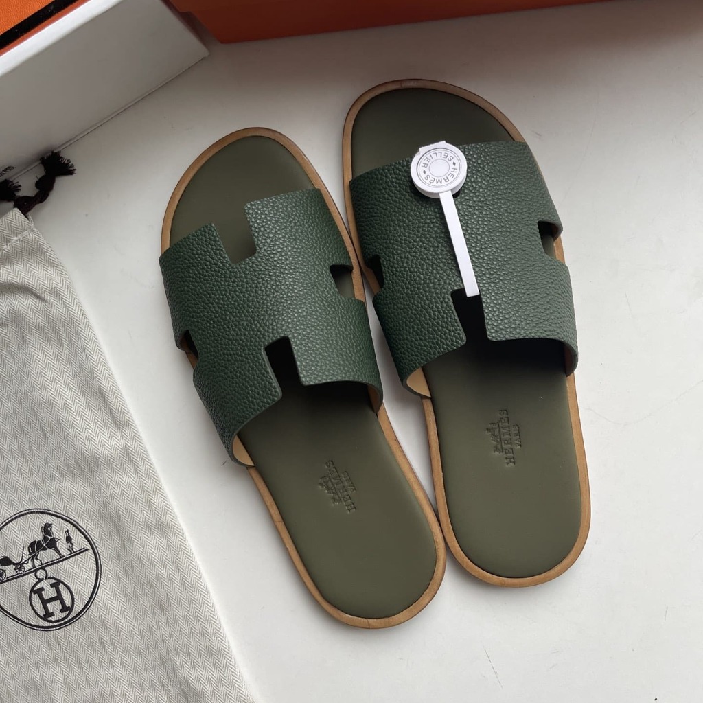 DÉP HERMES IZMIR OLIVE H SANDAL AAA
