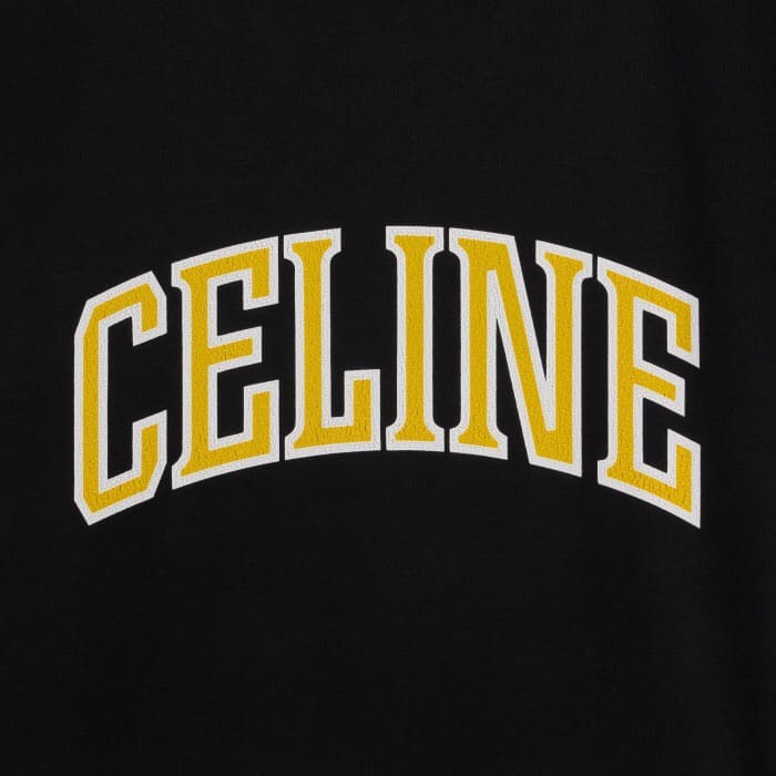 ÁO CELINE T SHIRT MÀU ĐEN UNISEX