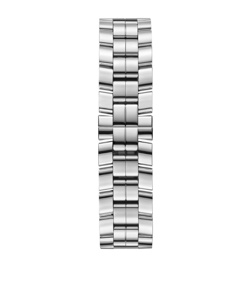 Đồng hồ CHOPARD Stainless Steel and Diamond Happy Sport Automatic 33mm mặt số màu trắng