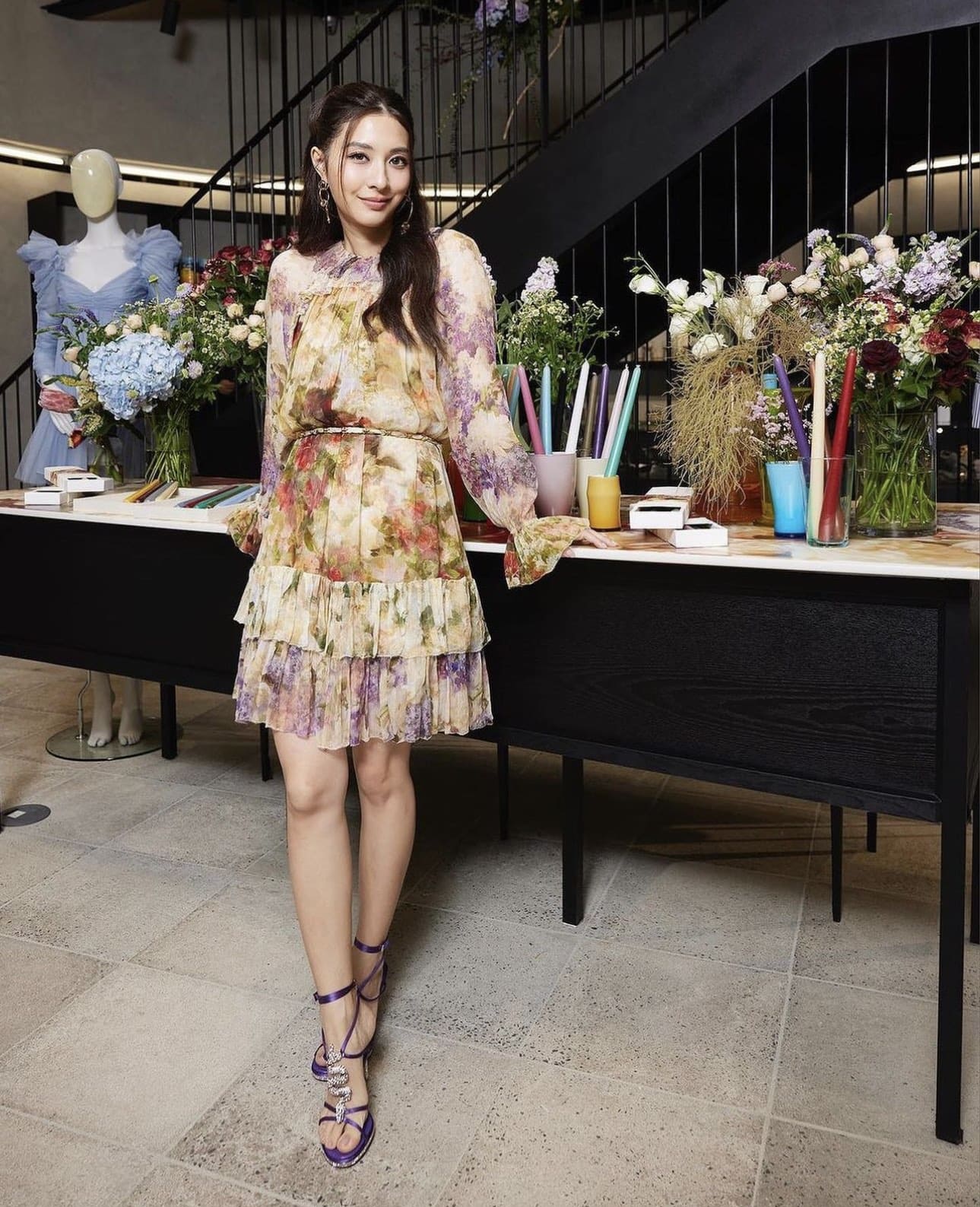 VÁY ZIMMERMANN Flower Party Dress