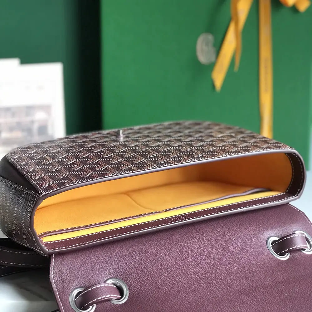 TÚI GOYARD Unisex 233 Bag-Maroon