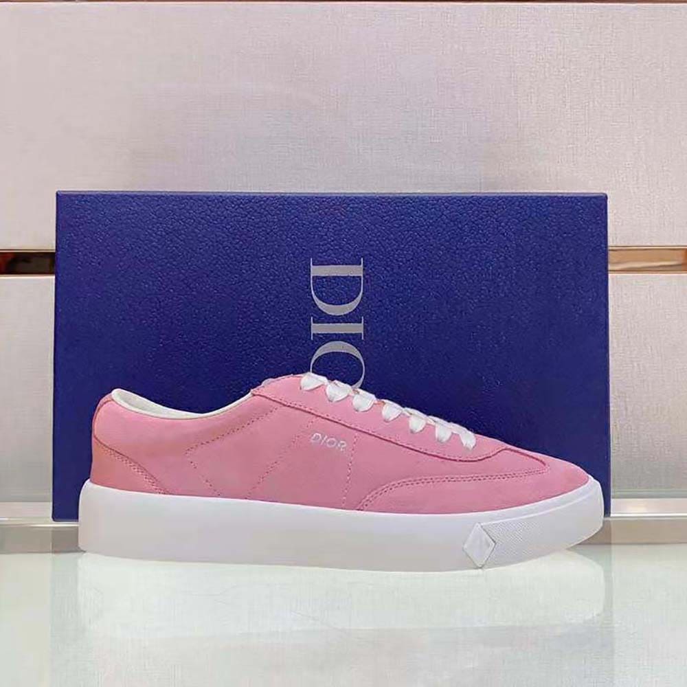 GIÀY DIOR B101 Sneaker Pink Nubuck Calfskin