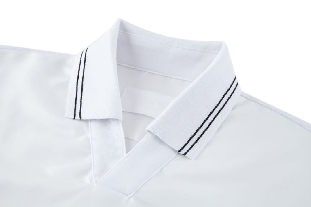 ÁO PRADA POLO SHIRT MÀU TRẮNG UNISEX