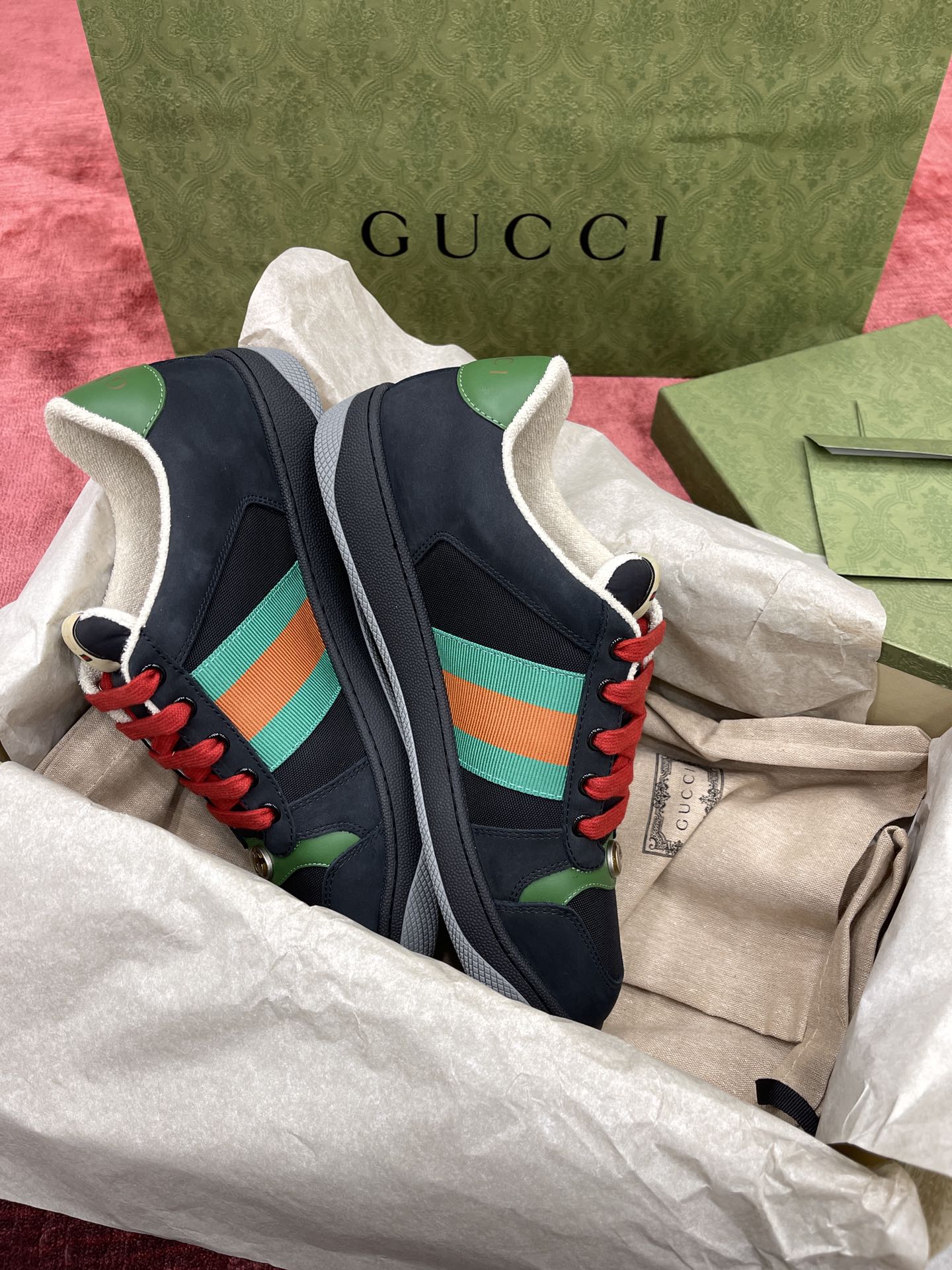 GIÀY GUCCI SCREENER SNEAKER SHOES AAA