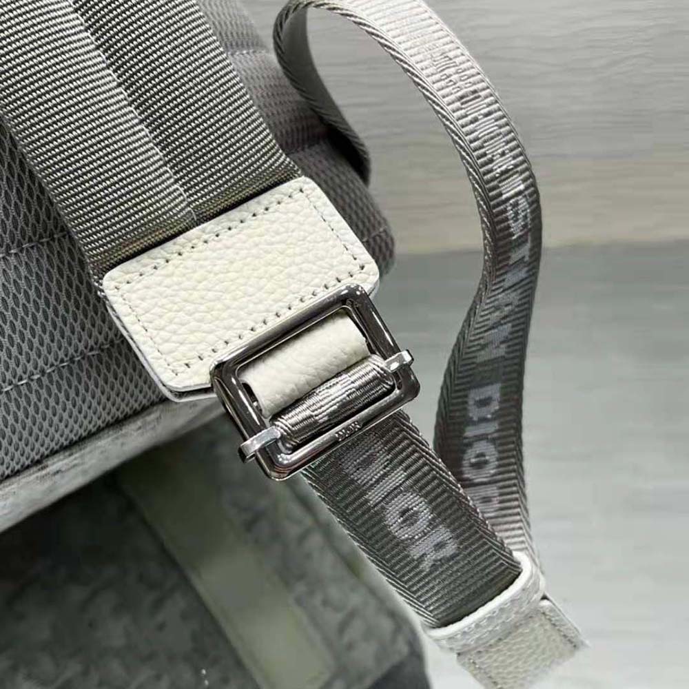 BALO Dior Rider Backpack Beige Dior Oblique Jacquard