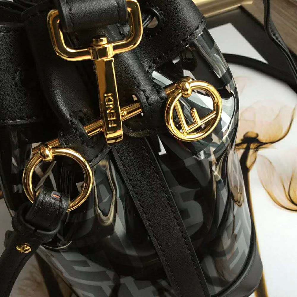 TÚI FENDI Women MON TRESOR PU Mini-Bag-Black