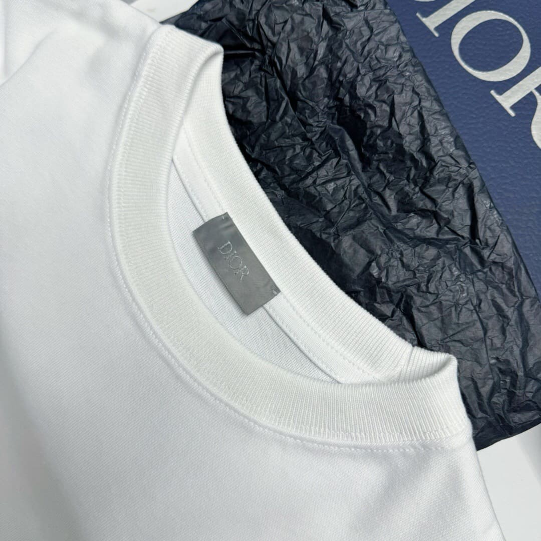 ÁO DIOR T SHIRT MÀU TRẮNG UNISEX