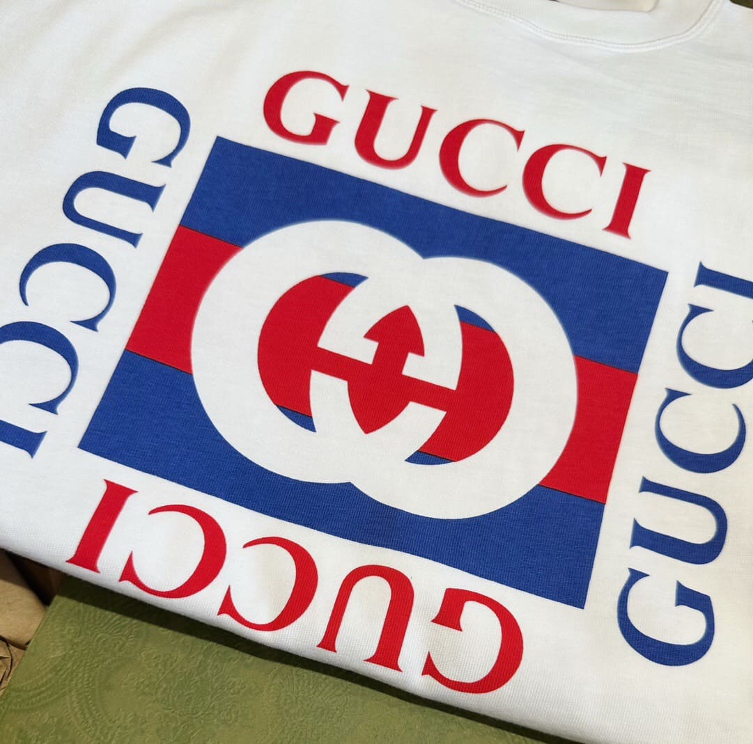 ÁO GUCCI GG T SHIRT MÀU TRẮNG UNISEX