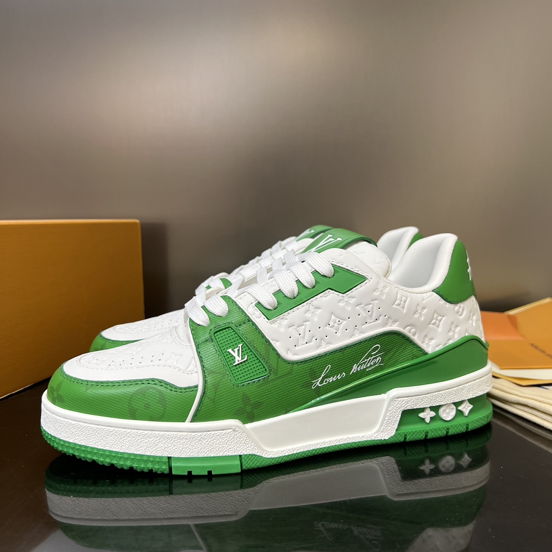 GIÀY LOUIS VUITTON TRAINER MONOGRAM SNEAKERS SHOES AAA