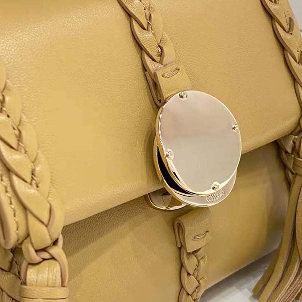 TÚI Chloé Women Penelope Mini Soft Shoulder Bag-Brown