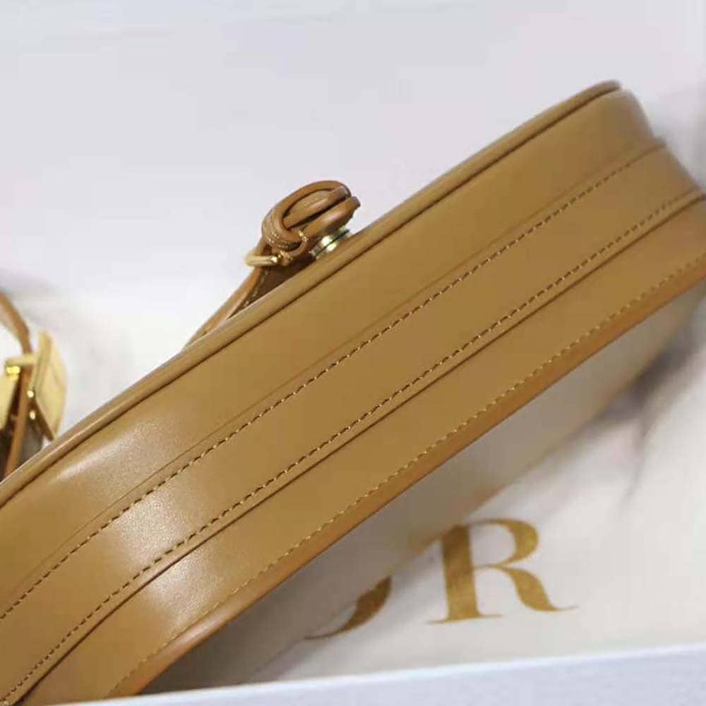 TÚI Dior Women Bobby East-West Bag Box Calfskin-Brown Top Quality
