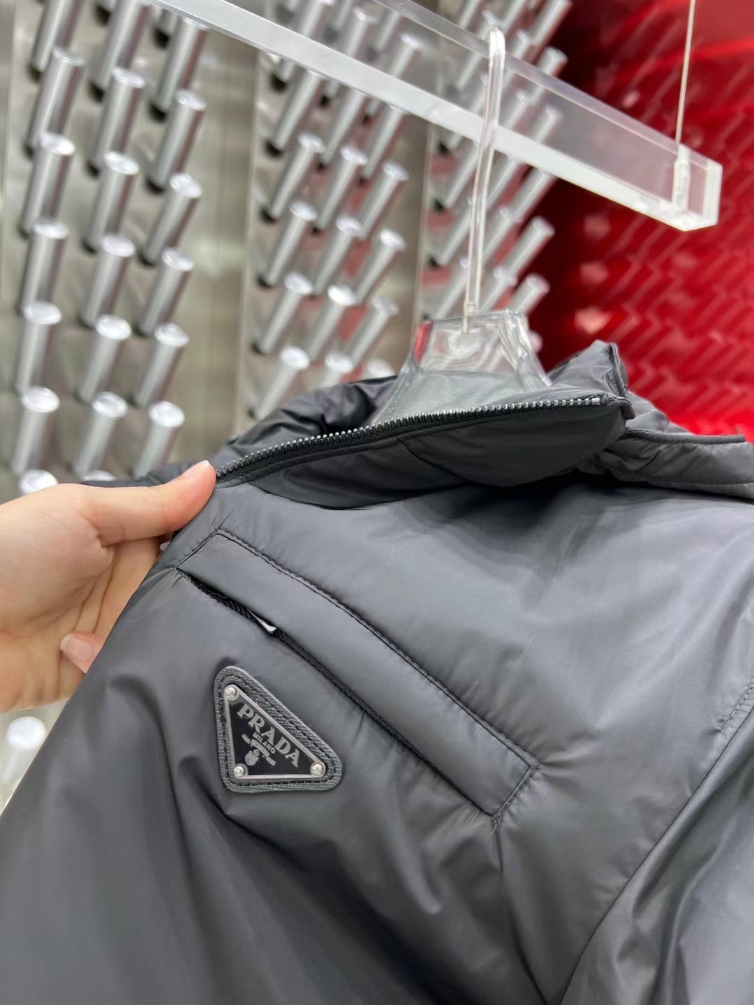 ÁO PRADA FEATHER DOWN JACKET