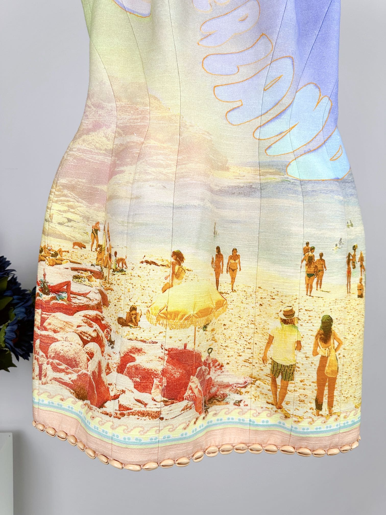 VÁY ZIMMERMANN Beach Vintage Midi Dress