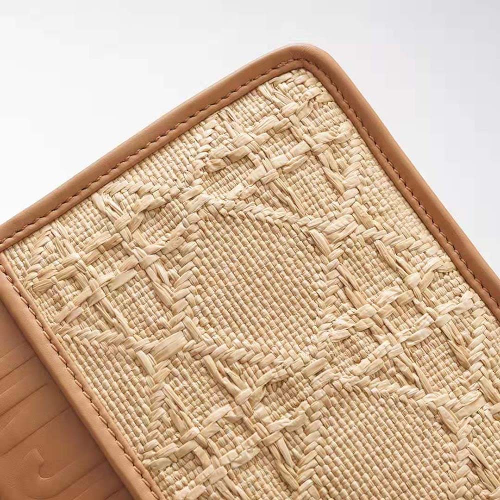 TÚI Dior Women 30 Montaigne Bag Natural Cannage Raffia Top Quality