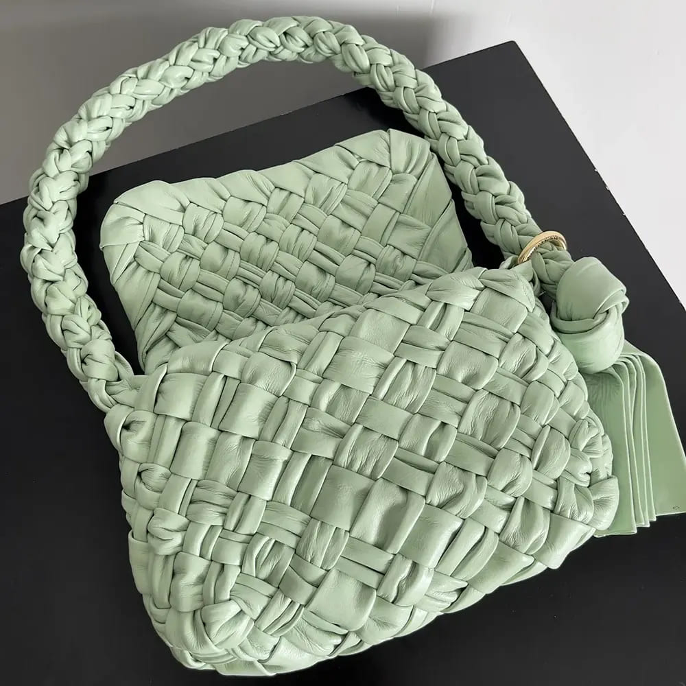 TÚI BOTTEGA VENETA Women Kalimero Città Mint