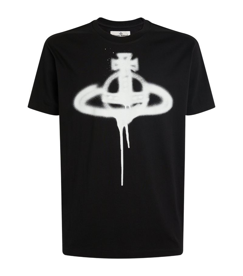ÁO PHÔNG VIVIENNE WESTWOOD  Graffiti Orb T-Shirt