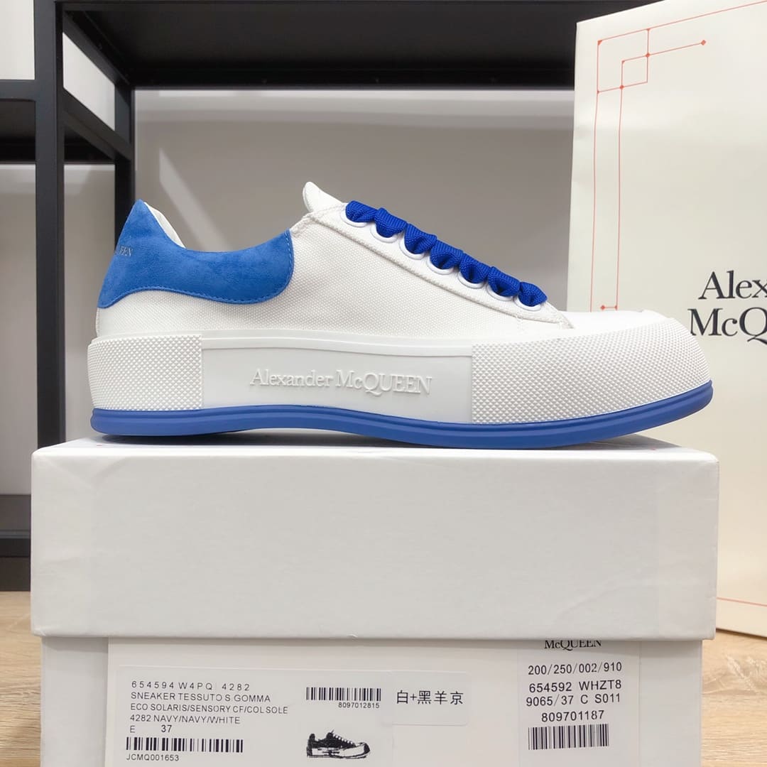 GIÀY ALEXANDER MCQUEEN SNEAKERS SHOES AAA UNISEX NAM VÀ NỮ DA BÊ HẢO HẠNG