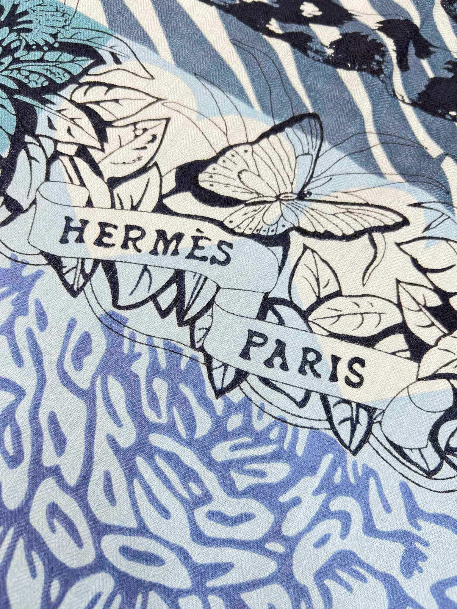 KHĂN HERMES cashmere scarf