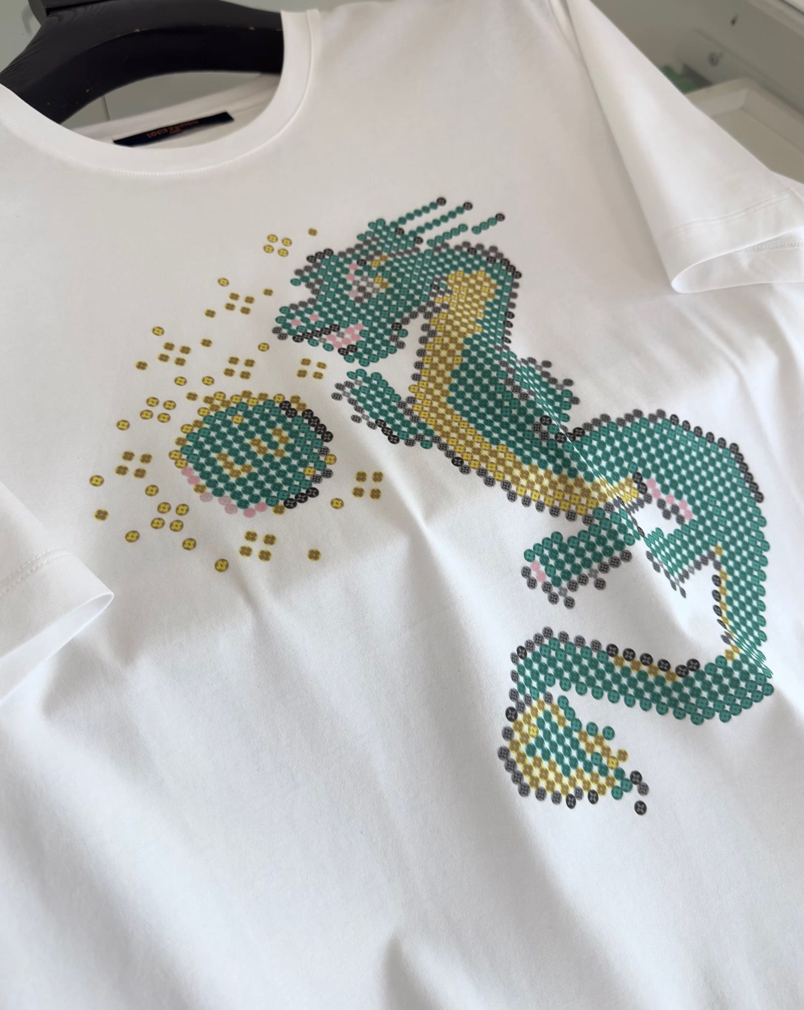 ÁO LOUIS VUITTON DRAGON T SHIRT WHITE