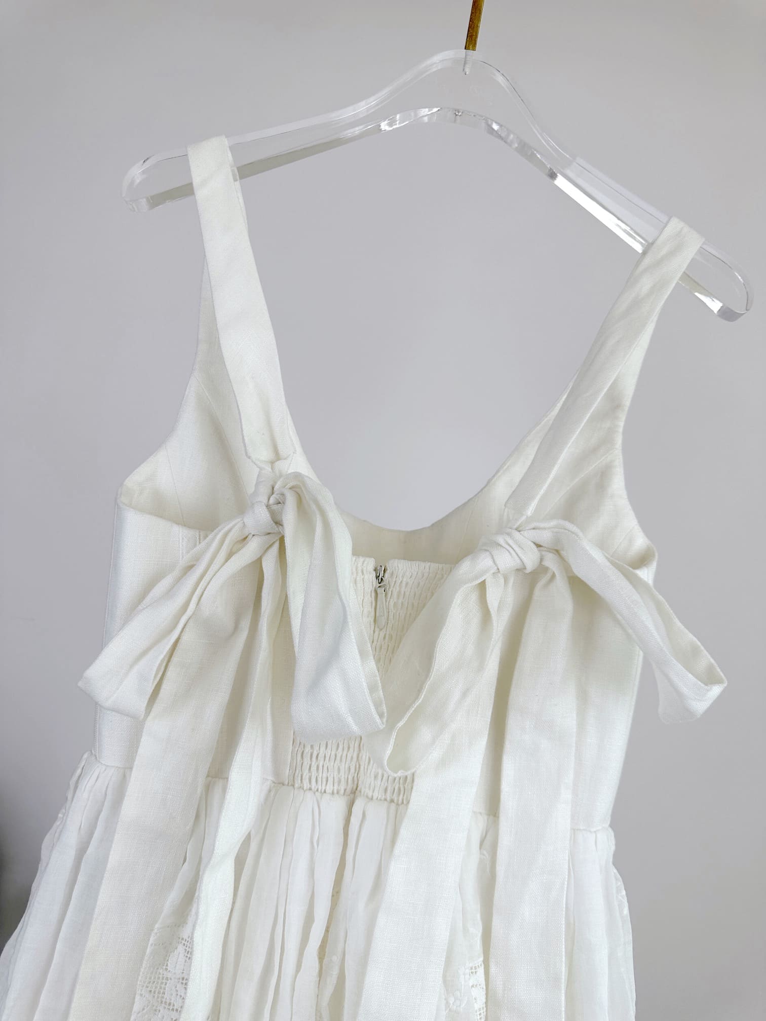 VÁY ZIMMERMANN All White Vintage Dress High Classy
