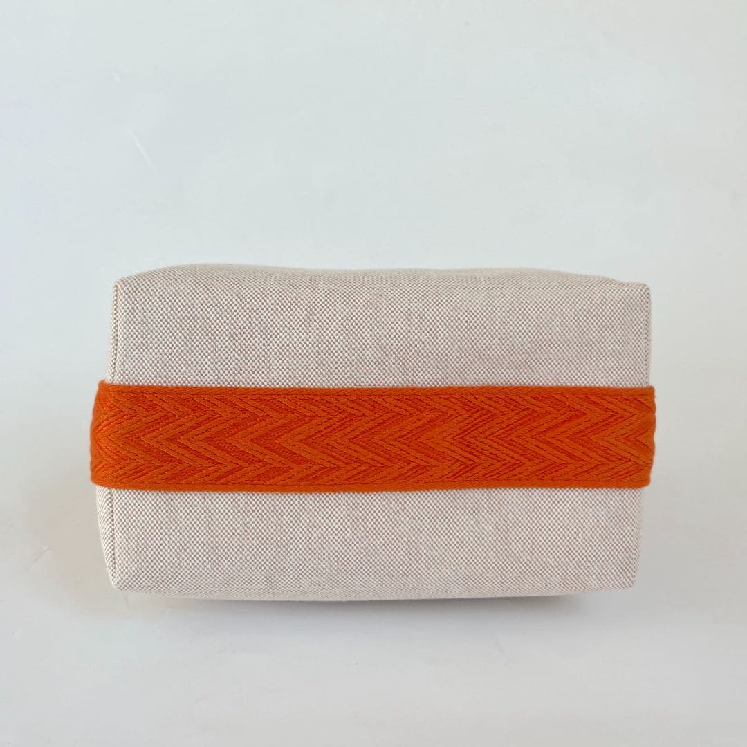 TÚI HERMES TROUSSE DE TOILETTE BRIDE A BRAC PM H MÀU CAM