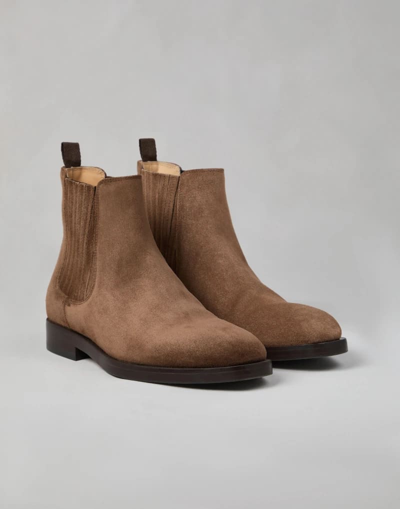 GIÀY BRUNELLO CUCINELLI CHELSEA BOOTS SHOES AAA DA LỘN