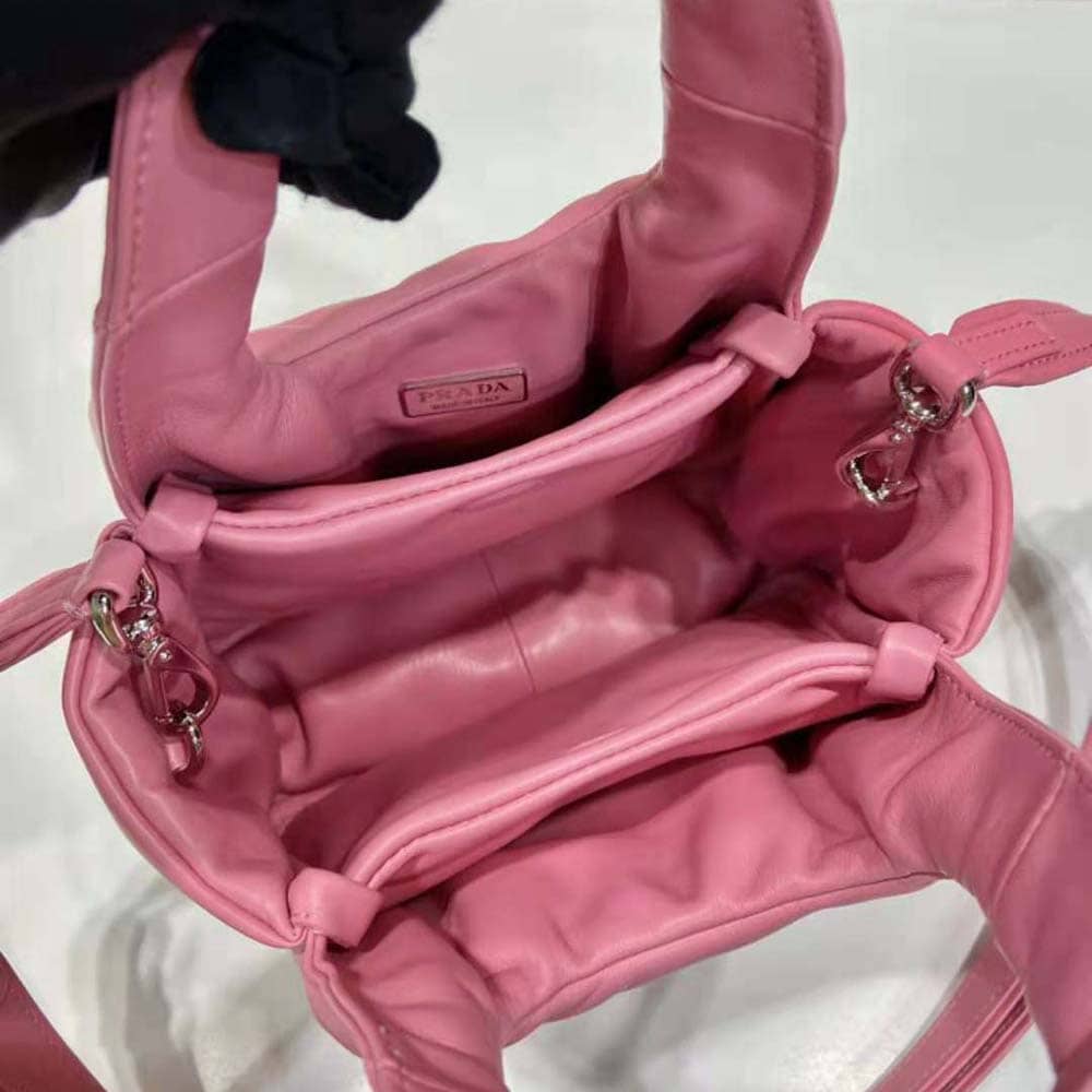 TÚI Prada Women Small Padded Prada Soft Nappa-Leather Bag-Pink