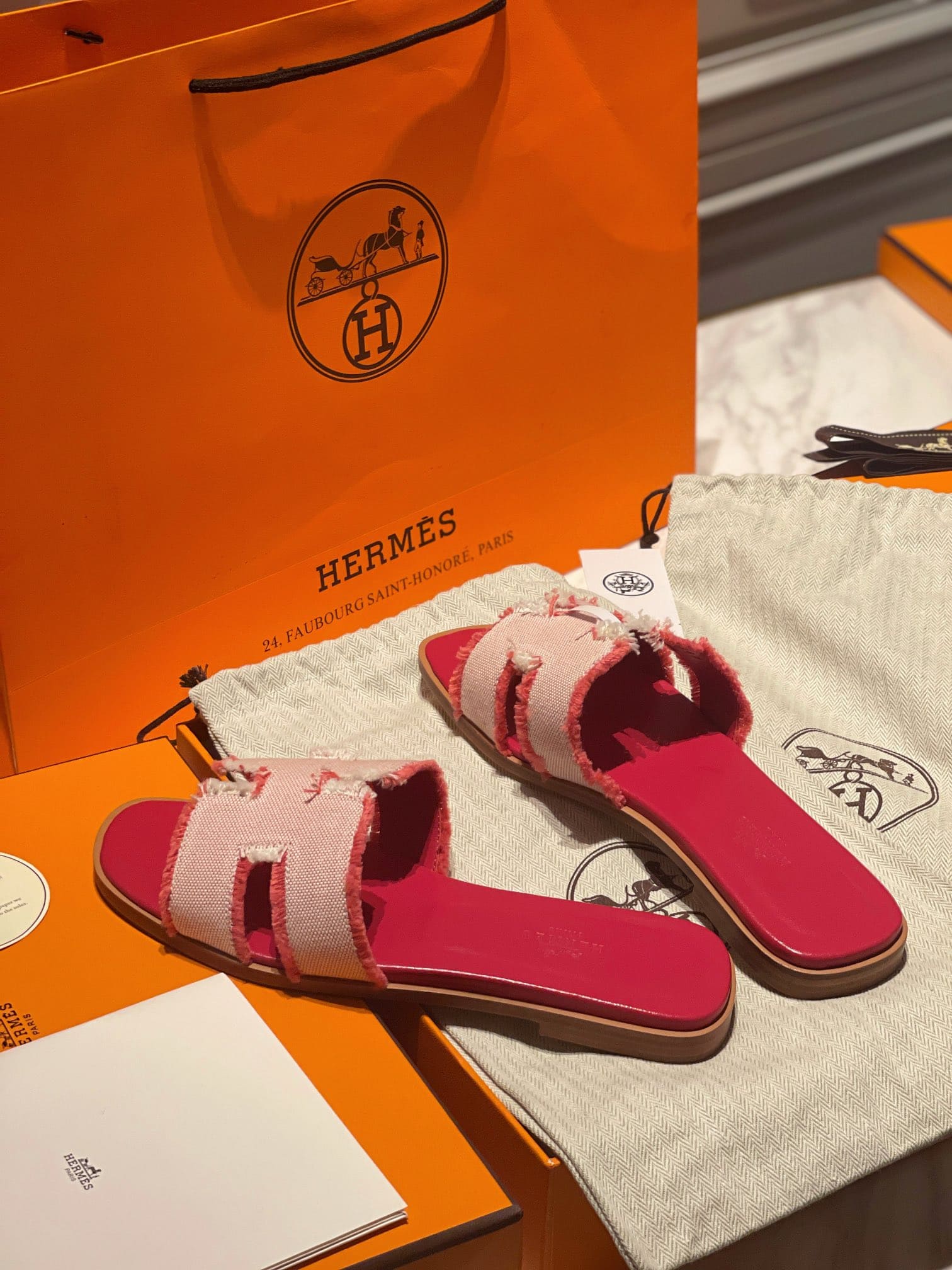 DÉP HERMES ORAN SANDAL WOMEN AAA