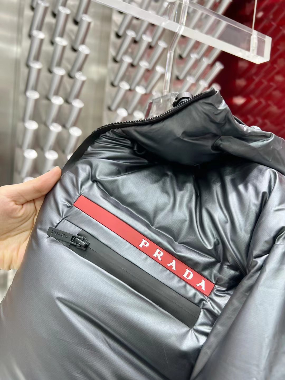 ÁO PRADA FEATHER DOWN JACKET