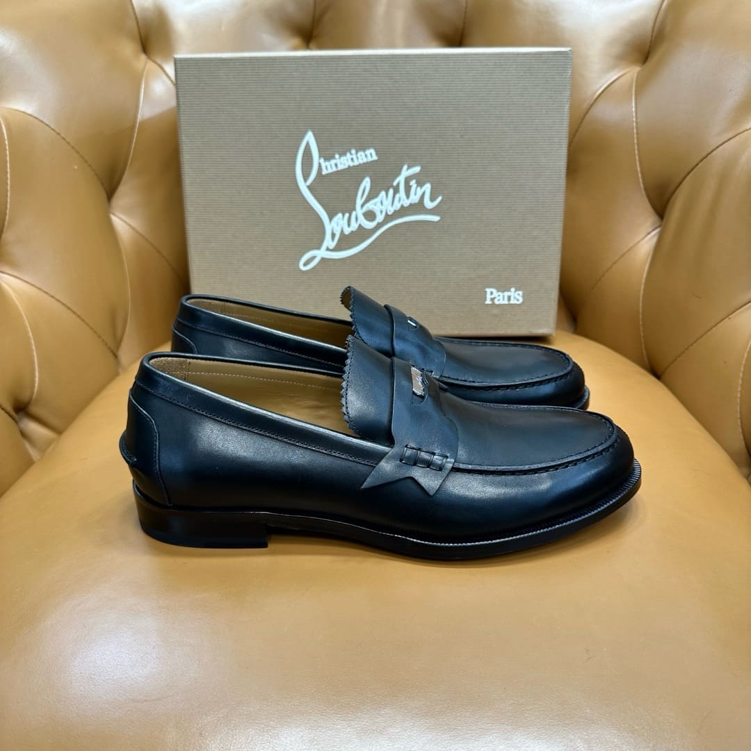 GIÀY CHRISTIAN LOUBOUTIN LOAFER HIGH TOP QUALITY SHOES AAA
