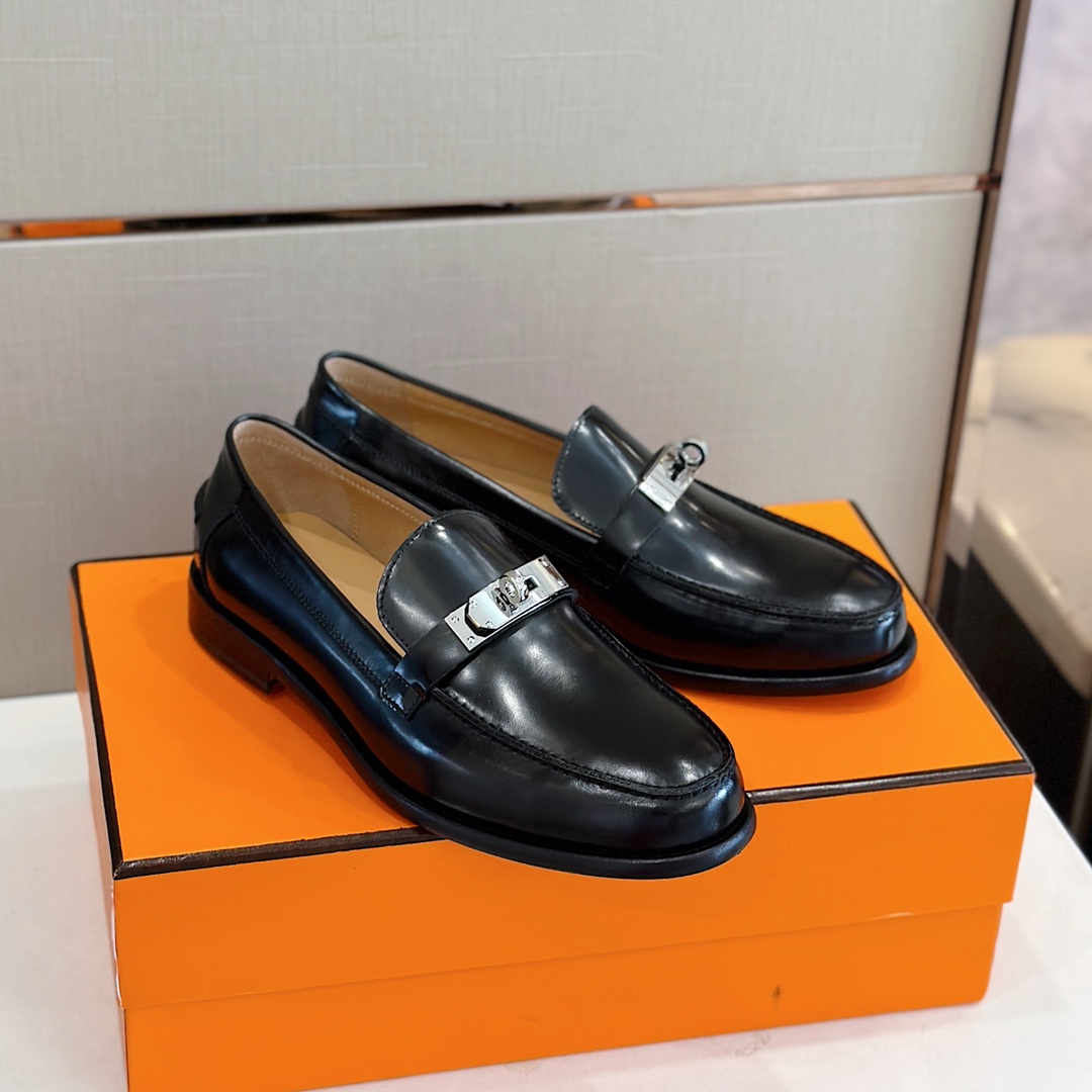 GIÀY HERMES LOAFER SHOES AAA