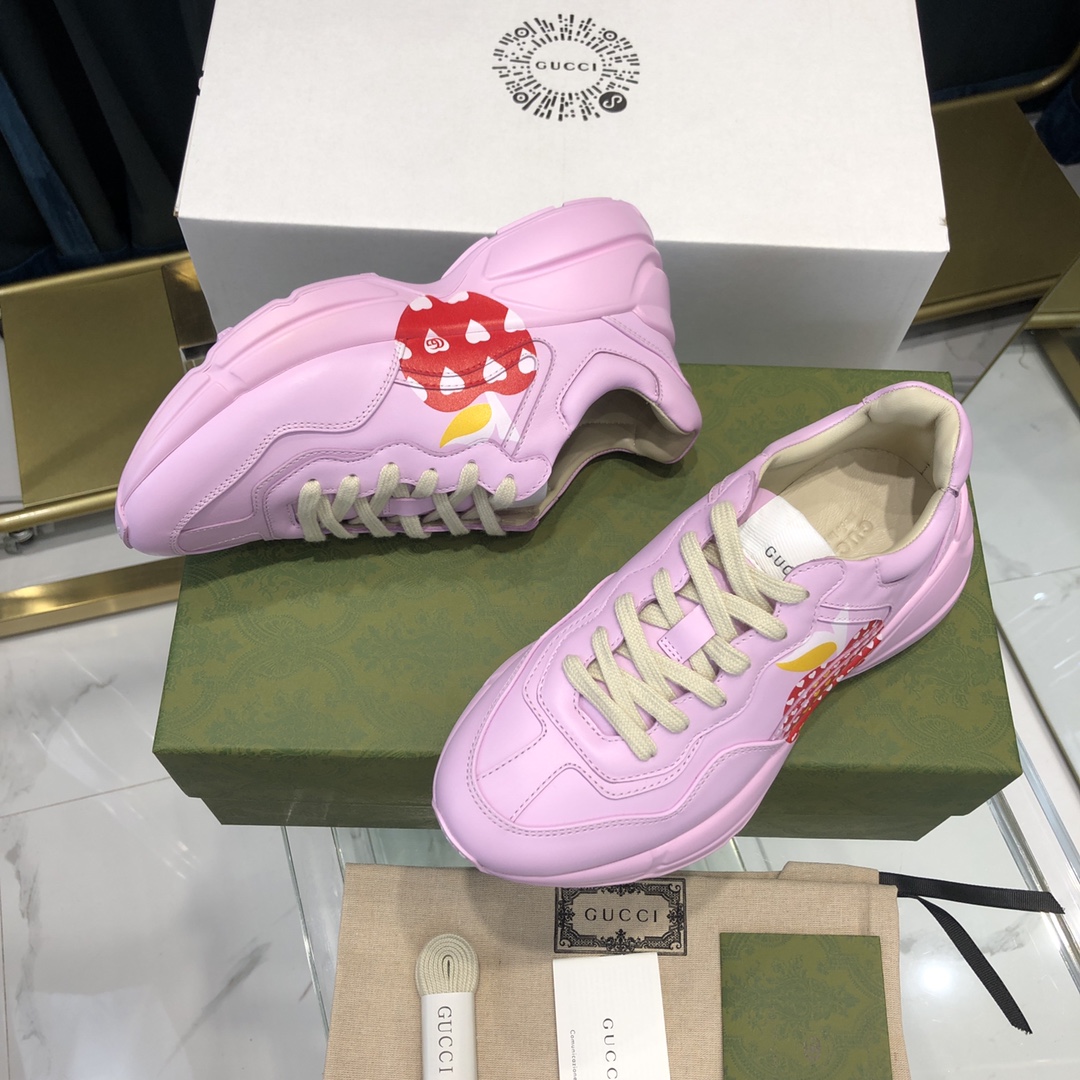GIÀY GUCCI RHYTON GG ITALIA SNEAKERS SHOES UNISEX