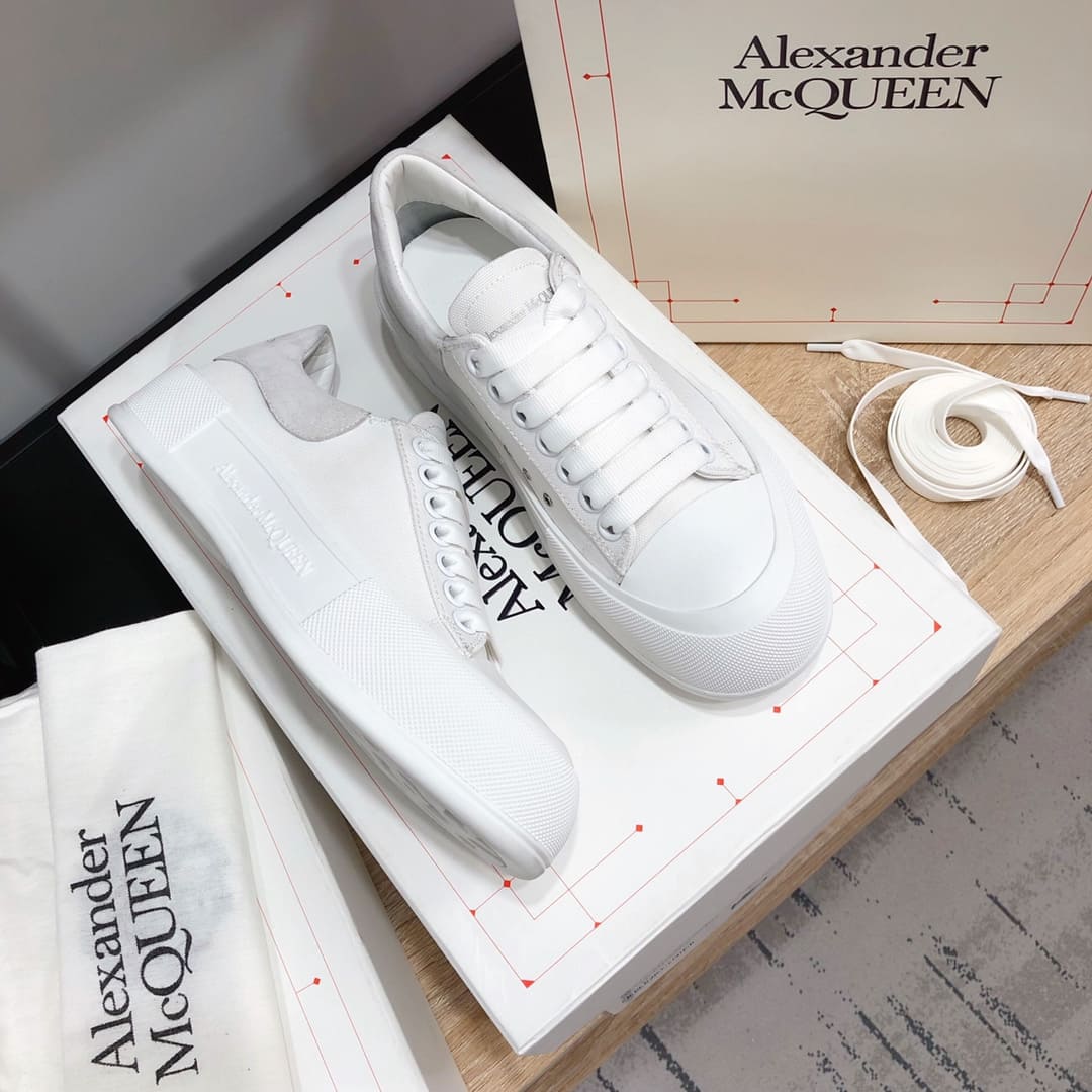 GIÀY ALEXANDER MCQUEEN SNEAKERS SHOES AAA UNISEX NAM VÀ NỮ DA BÊ HẢO HẠNG