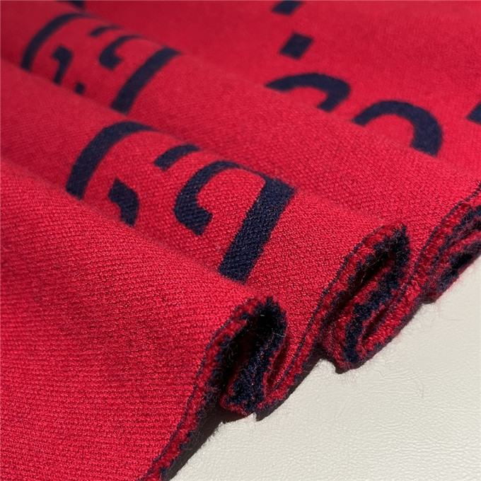 KHĂN Gucci GG Red scarf