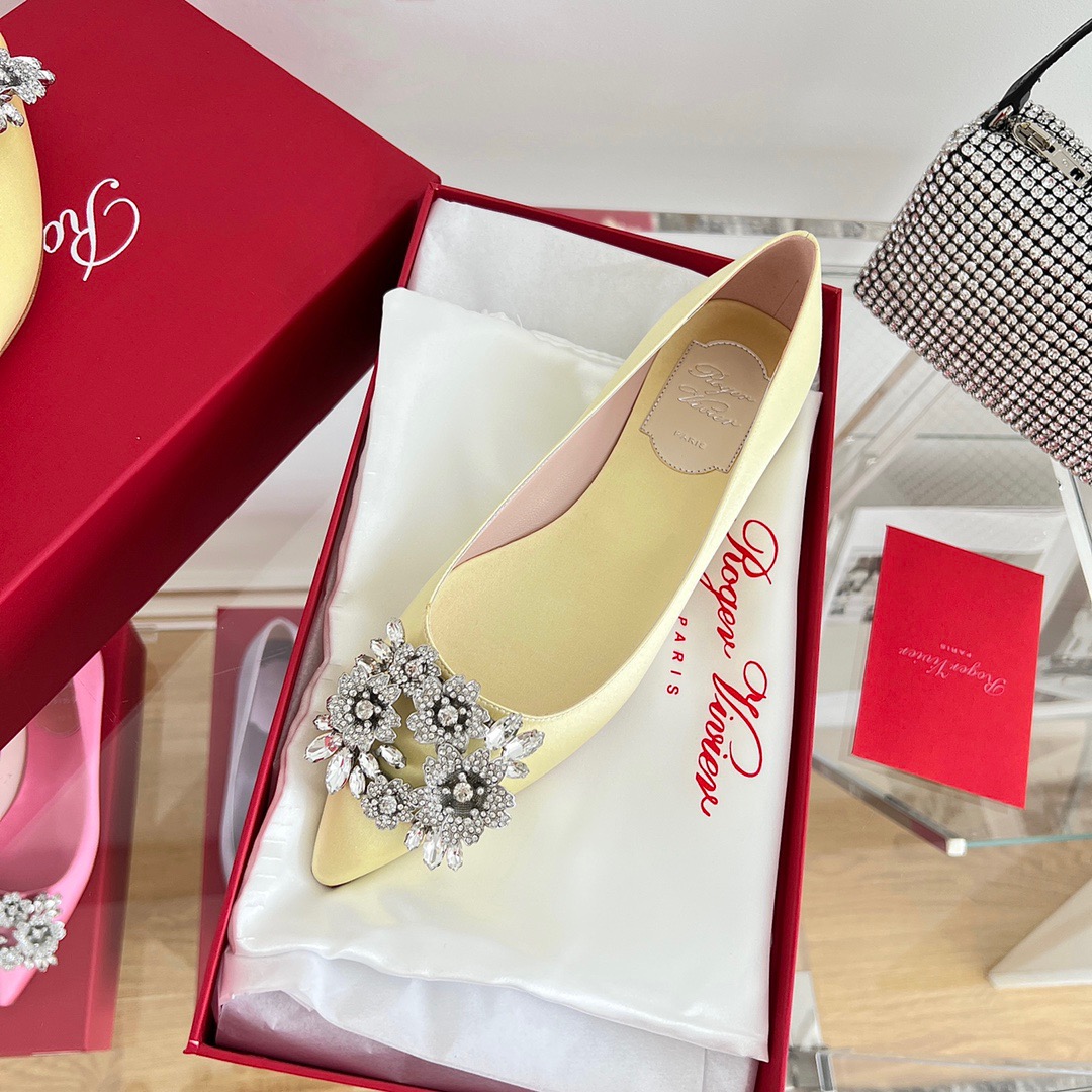 GIÀY ROGER VIVIER Bling Bling ballet flats shoes