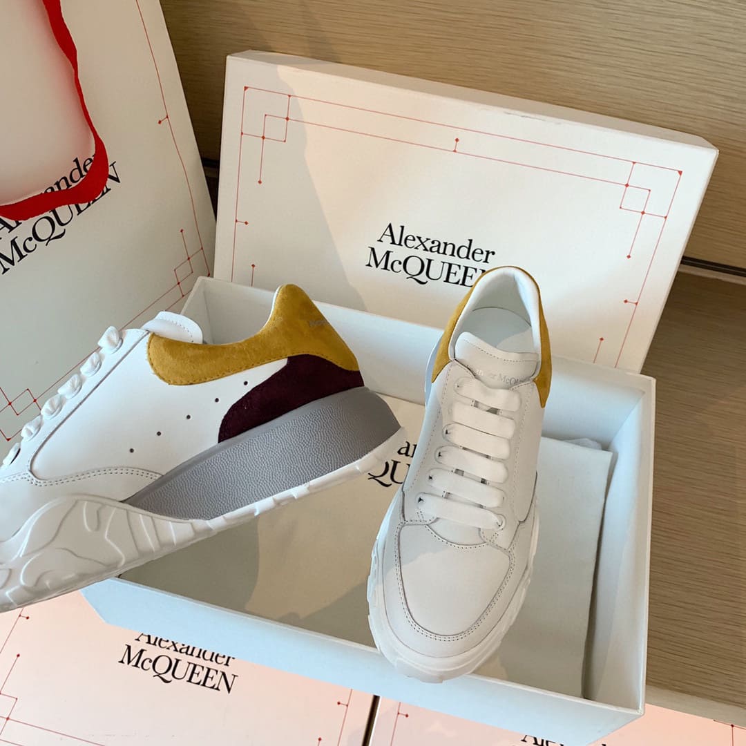 GIÀY ALEXANDER MCQUEEN SNEAKERS SHOES AAA UNISEX NAM VÀ NỮ DA BÊ HẢO HẠNG