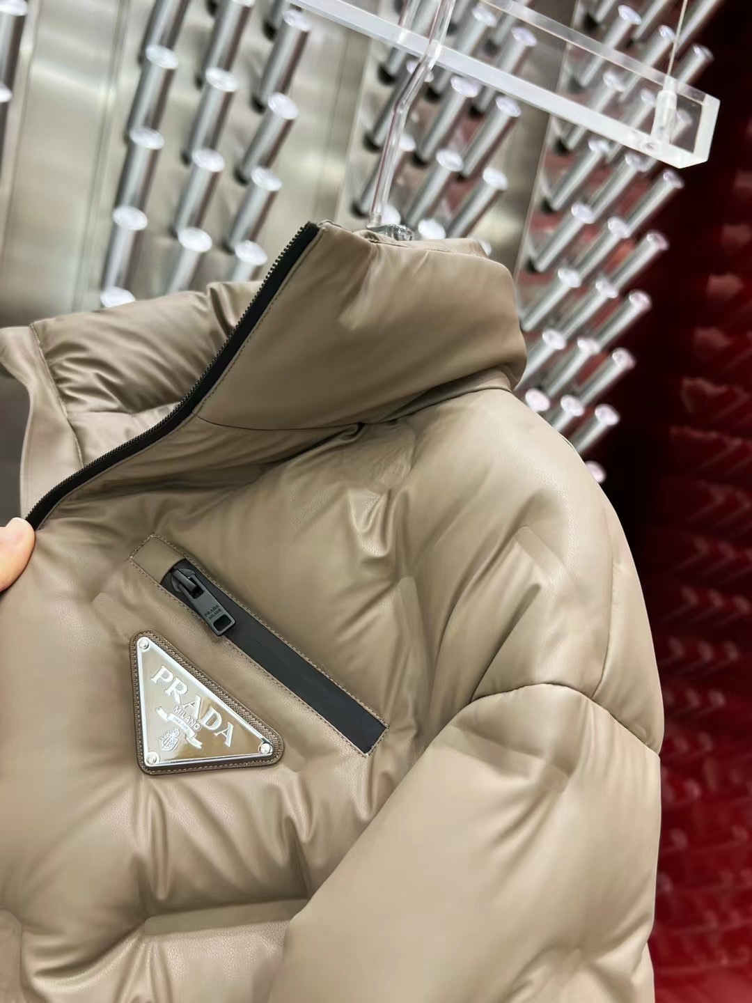 ÁO PRADA FEATHER DOWN JACKET