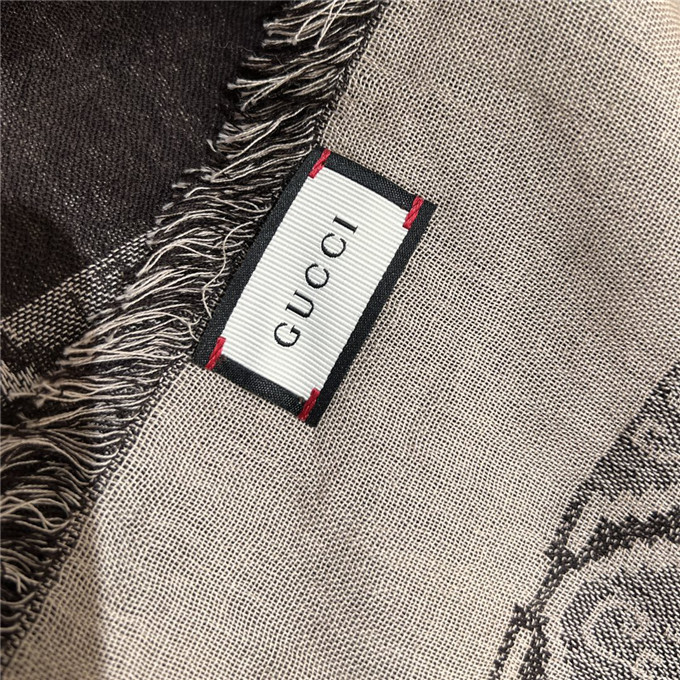 KHĂN Gucci GG Cashmere scarf