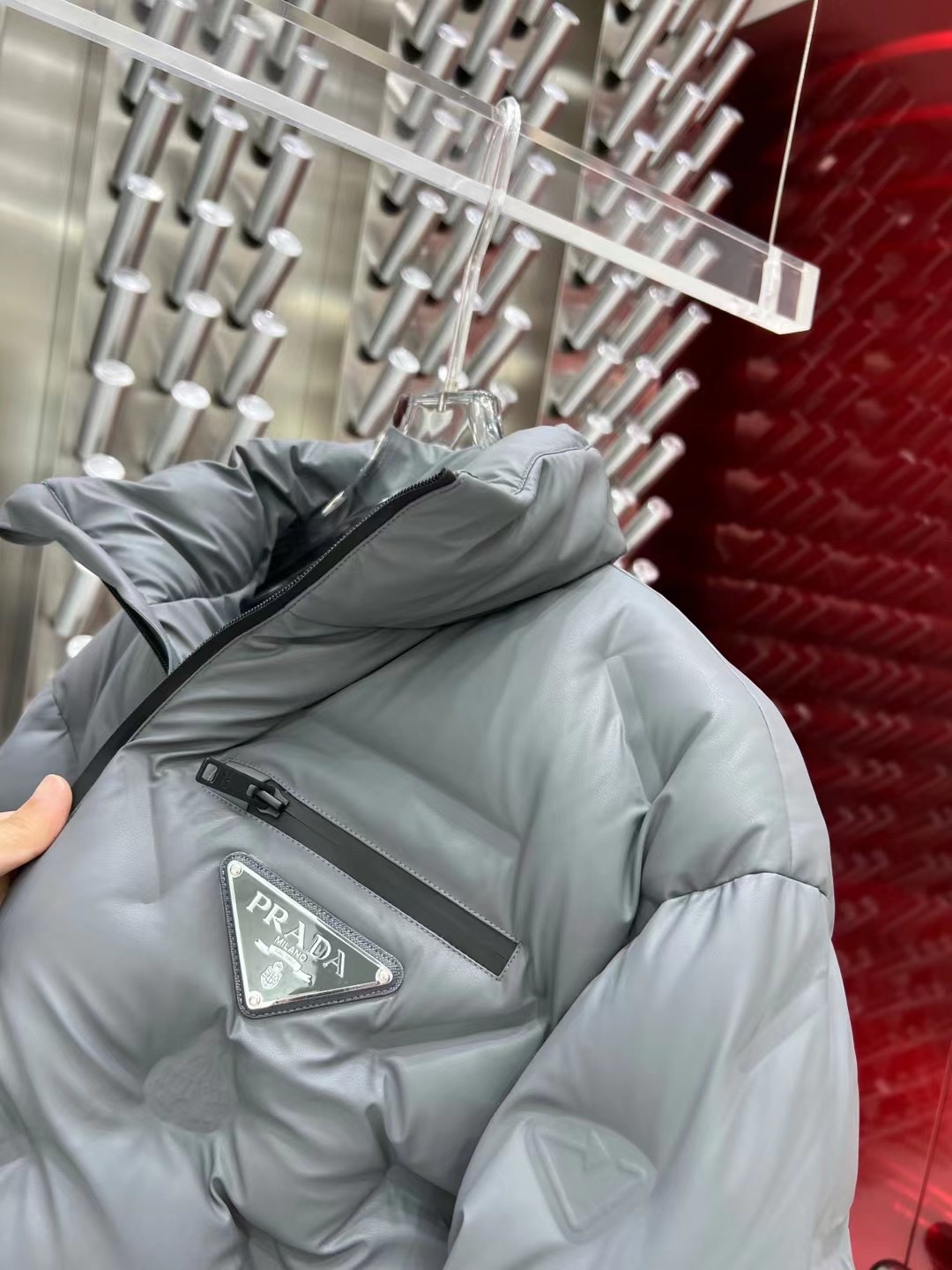 ÁO PRADA FEATHER DOWN JACKET