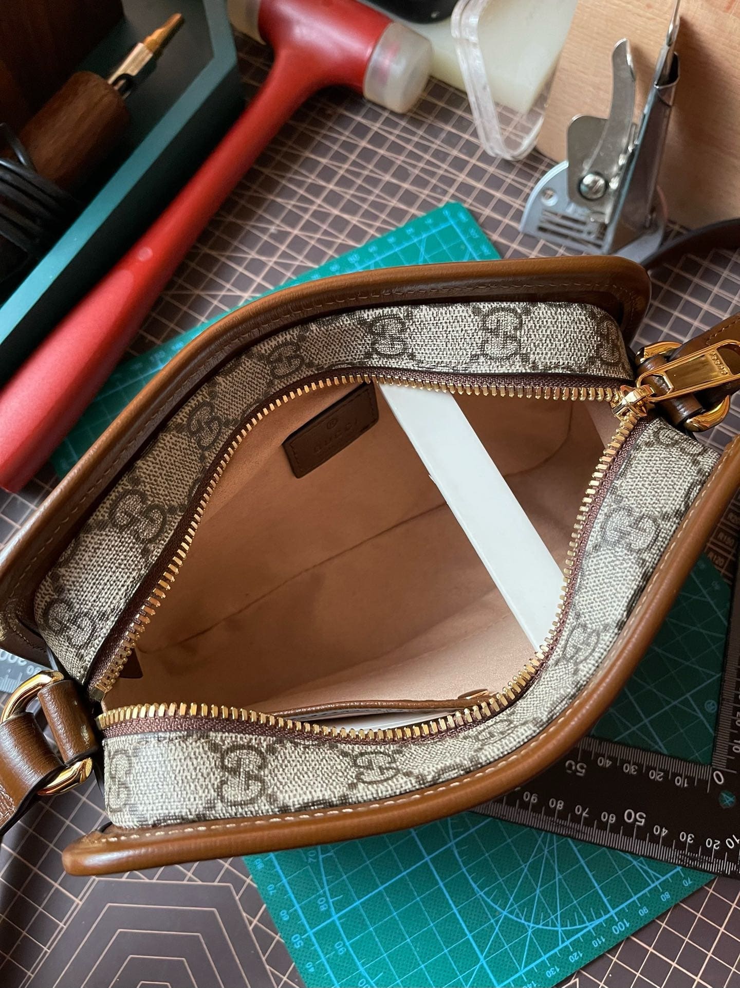 TÚI Gucci GG Interlocking Camera bag unisex Top Quality