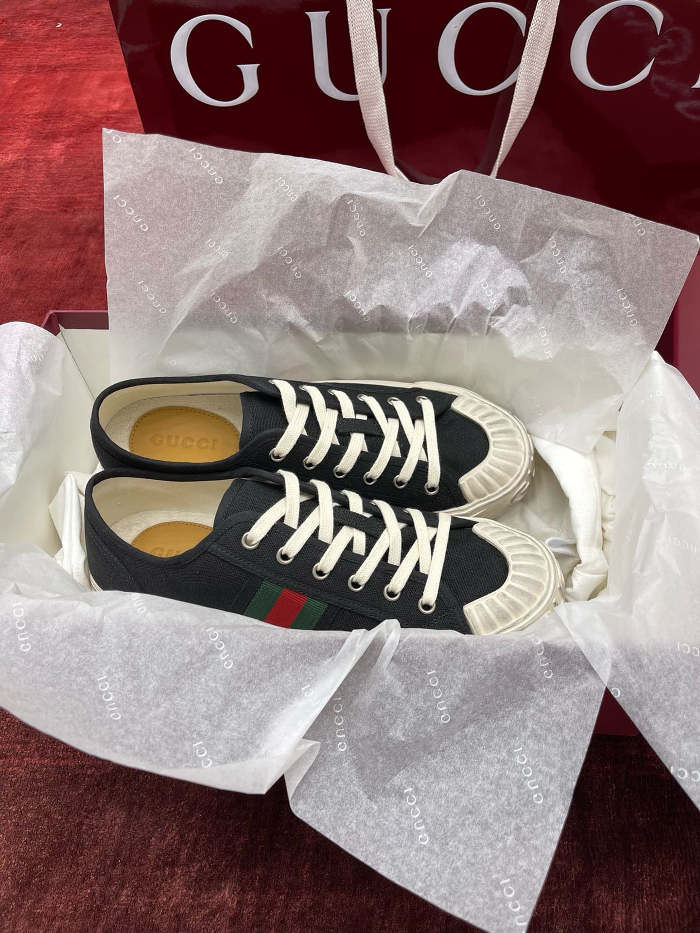 GIÀY GUCCI GG SNEAKER UNISEX HIGH TOP QUALITY SHOES AAA