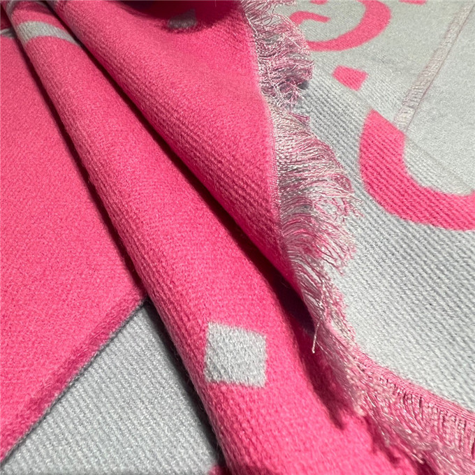 KHĂN Gucci GG Pink scarf