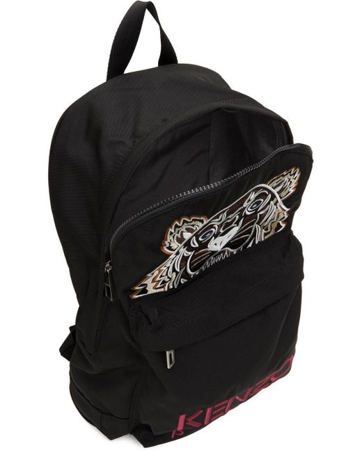 BALO Kenzo Tiger Head-embroidered backpack
