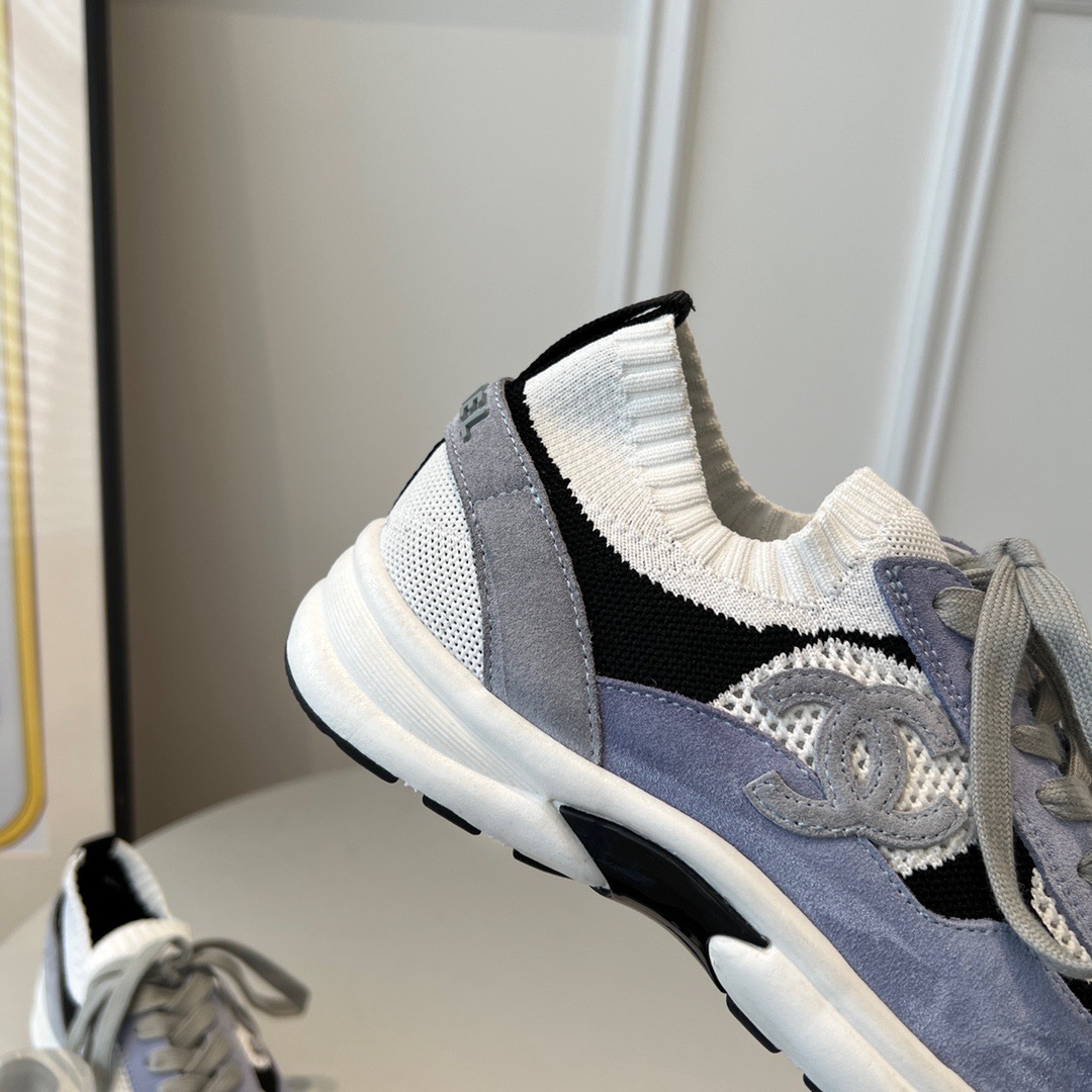 GIÀY CHANEL CC LOGO SNEAKERS shoes