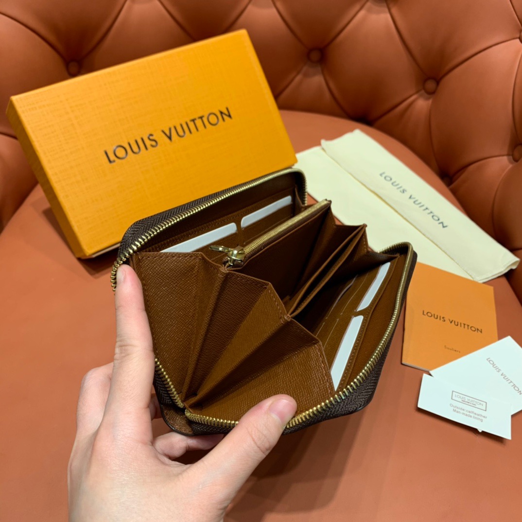 VÍ LOUIS VUITTON MONOGRAM LONG WALLET ZIP
